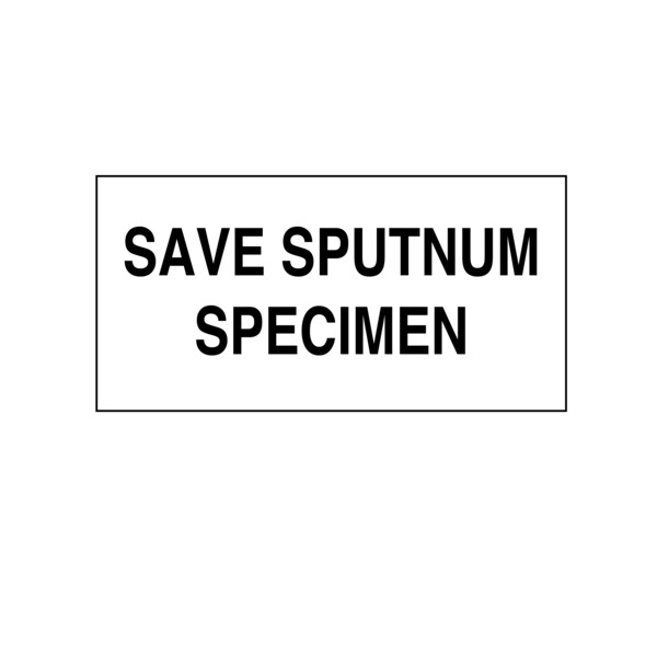 Printed Chart Tape - Save Sputnum Specimen